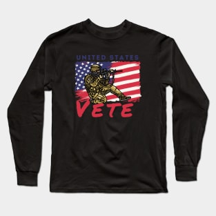 US Vete Design Long Sleeve T-Shirt